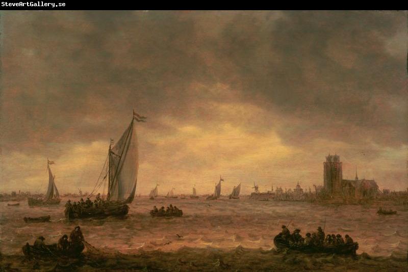 Jan van Goyen Mouth of the Meuse